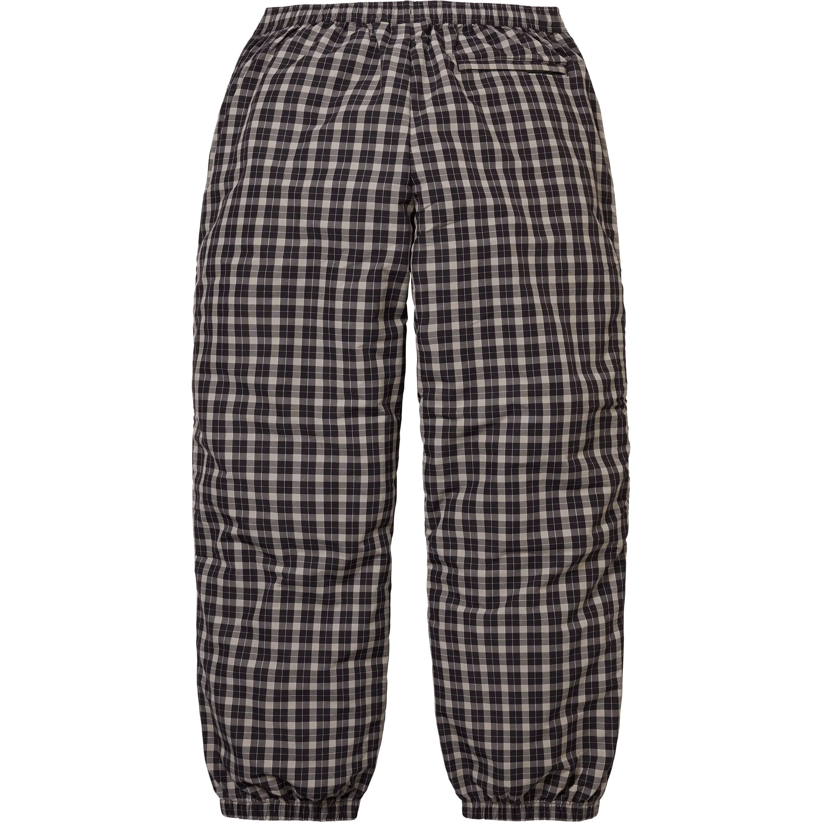 Plaid Warm Up Pant view 5